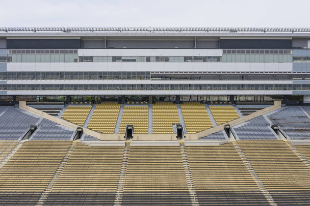 Aerial Views Of Ross-Ade Stadium On The Campus Of Purdue Univers - Zdjęcie, obraz