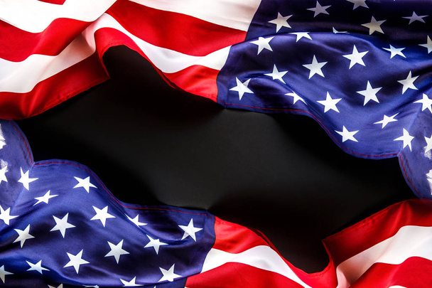 Празднование Дня Независимости. Фон флага Соединенных Штатов Америки на 4 июля
 - Фото, изображение