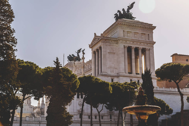 Il Vittoraino, monument to Victor Emmanuel, Rome - Foto, imagen