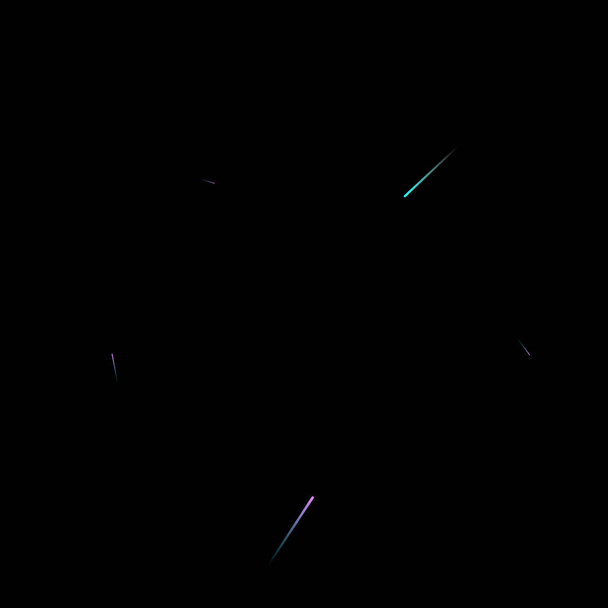 Fast Effect. Motion Neon Light Movement static - Vector, Imagen