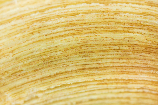 close up view of yellow textured banana peel - Foto, imagen