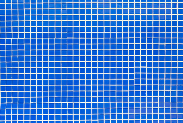 Blue mosaic tiles - Zdjęcie, obraz