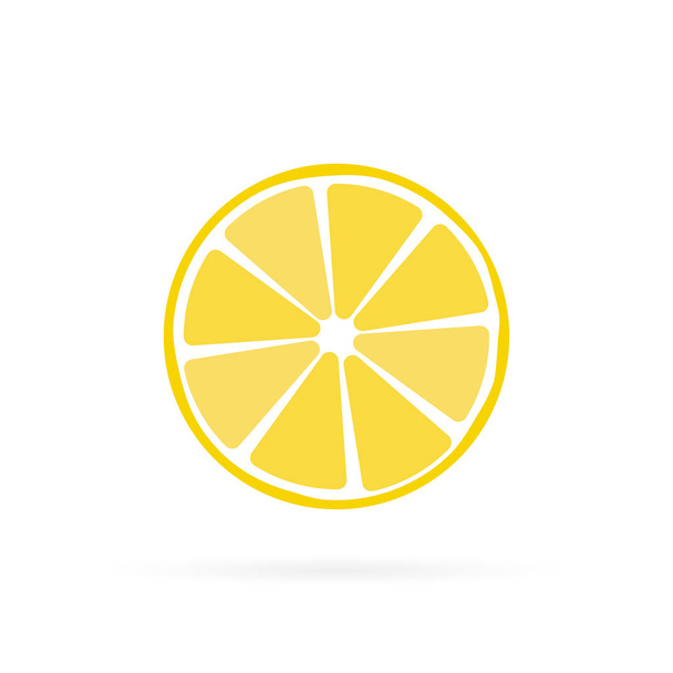 Lemon fruit icon symbol. Vector eps10 - ベクター画像