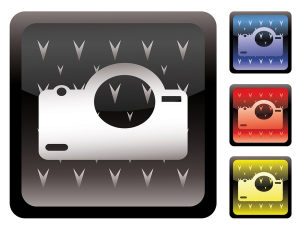 Camera-icoon - Vector, afbeelding