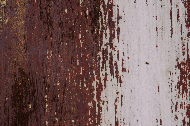 Železná plocha se starou barvou - Fotografie, Obrázek
