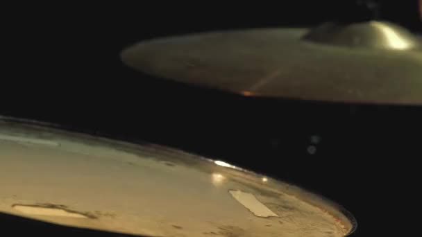 Vídeo de un Flam en tambor en camara lenta - Filmagem, Vídeo