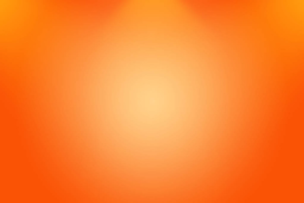 Abstrato liso Projeto de layout de fundo laranja, estúdio, sala, modelo web, relatório de negócios com cor gradiente círculo liso - Foto, Imagem
