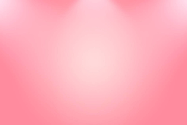 Абстрактний порожній гладкий світло-рожевий фон студії, використовується як монітор для відображення продукту, банер, шаблон
. - Фото, зображення