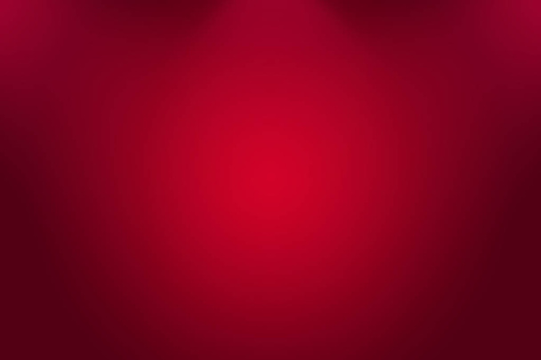 Astratto lusso morbido sfondo rosso Natale design layout di San Valentino, studio, camera, modello web, Rapporto d'affari con il colore sfumato cerchio liscio. - Foto, immagini