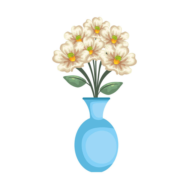 βάζο με λουλούδια εικονίδιο - Διάνυσμα, εικόνα
