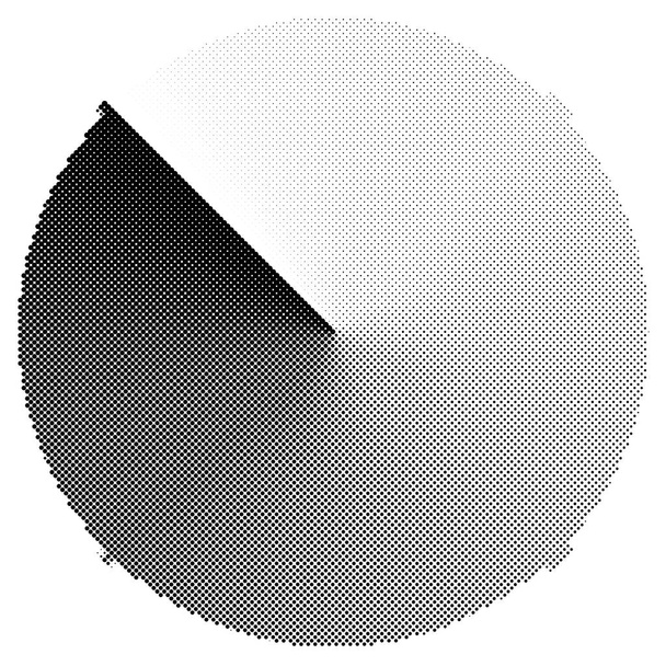 Circulaire voorlader, buffer, voortgangsindicator of radar vorm w - Vector, afbeelding