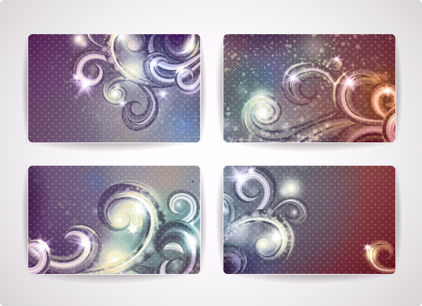 Set of vector business cards - Vector, Image