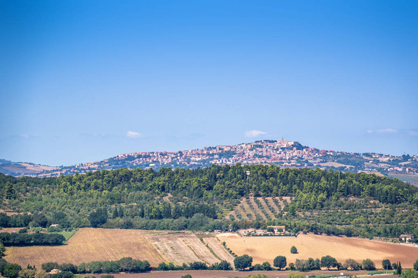 landscape scenery in Italy Marche - Foto, Bild