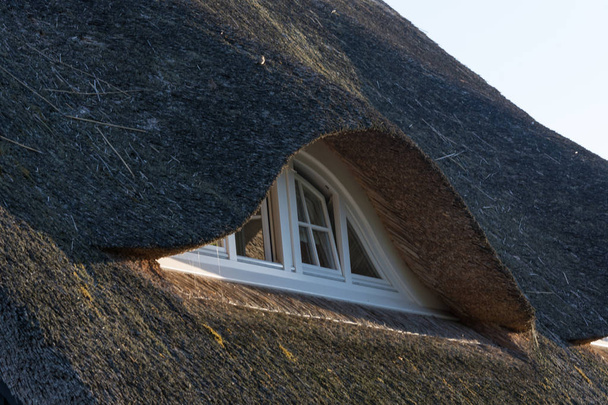 Detalle de una casa en Fischland-Darss - Foto, imagen