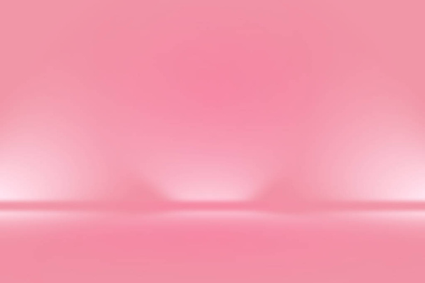 Absztrakt üres sima fény rózsaszín stúdió szoba háttér, Használja montázs termék kijelző, banner, sablon. - Fotó, kép