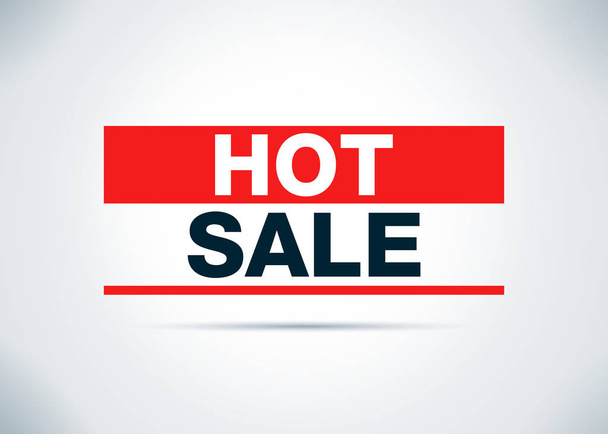 Hot Sale Abstract Flat Background Design Illustration - Photo, Image