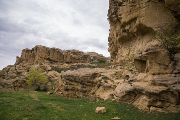 tarih öncesi mağara kasabası uplistsikhe - Fotoğraf, Görsel