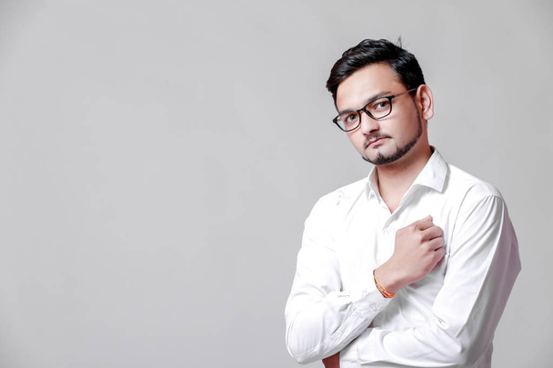 Indian young man on spectacles - Photo, Image