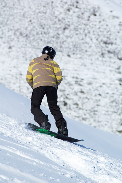 Snowboard downhill - Photo, Image