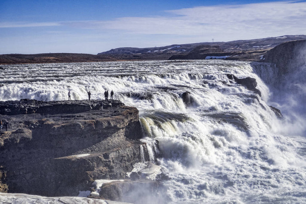 Gullfoss Waterfall, Iceland - Photo, image