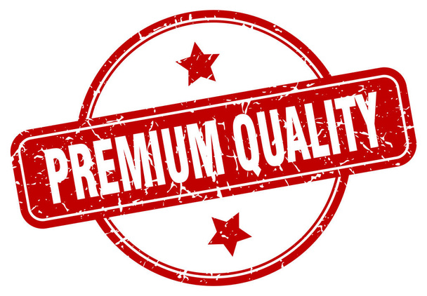 premium quality sign - Vektor, kép