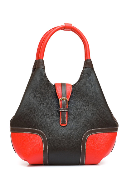 Red woman bag isolated - Photo, Image