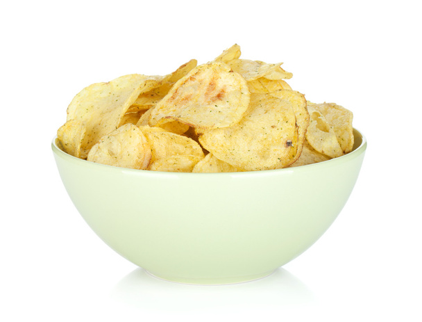 patatas fritas en un tazón - Foto, imagen