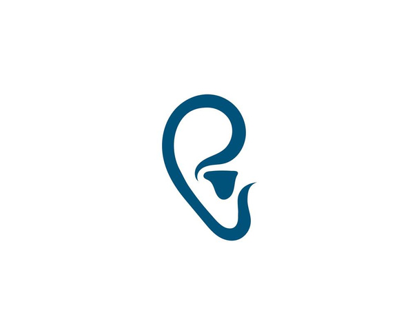 Εικονίδιο διάνυσμα προτύπου λογότυπου ακοής - Διάνυσμα, εικόνα