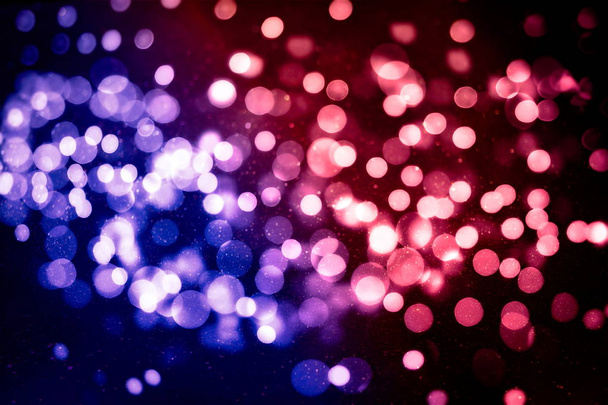 abstraktes Licht Feier Hintergrund mit defokussierten goldenen Lichtern für Weihnachten, Neujahr, Urlaub, Party - Foto, Bild