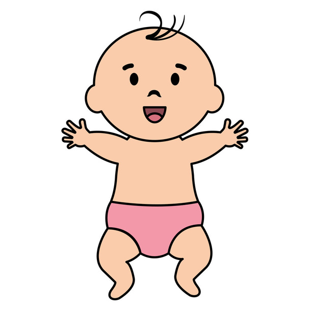 little boy baby icon - Vektor, Bild