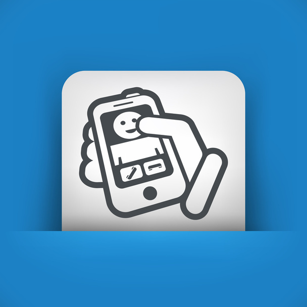 Incoming call phone - Vector, Image