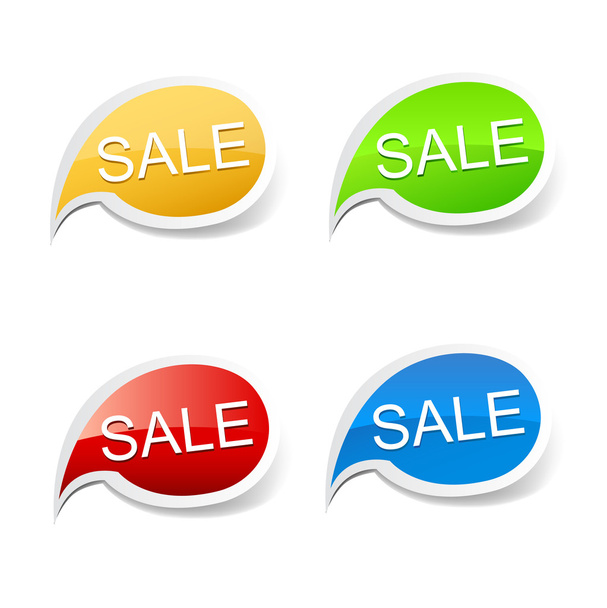 Vector sale tags - Vector, Image