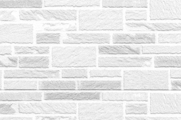 Modern design building white stone wall texture and seamless background - Photo, Image