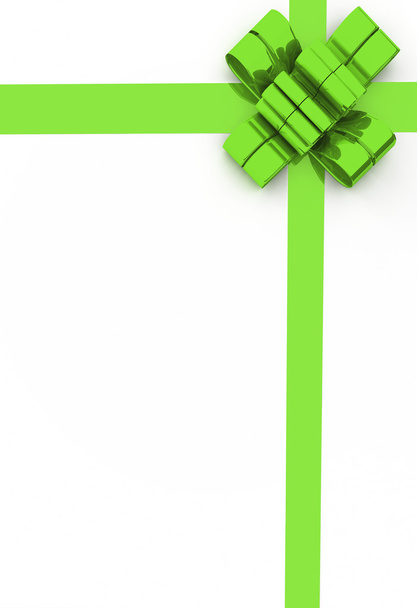 Gift card with bow - Zdjęcie, obraz
