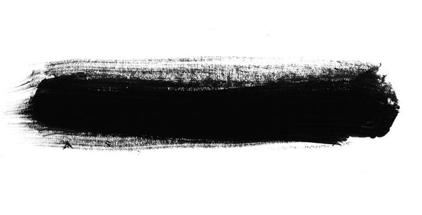 Черная кисть мазок Дауб фон
 - Фото, изображение