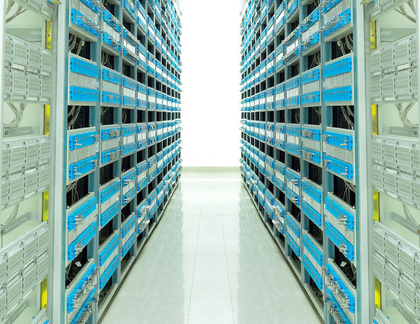 Servers in a datacenter - Photo, Image