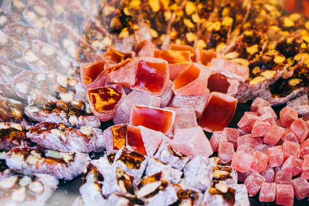 Traditionelle türkische Freude an Süßigkeiten - Foto, Bild