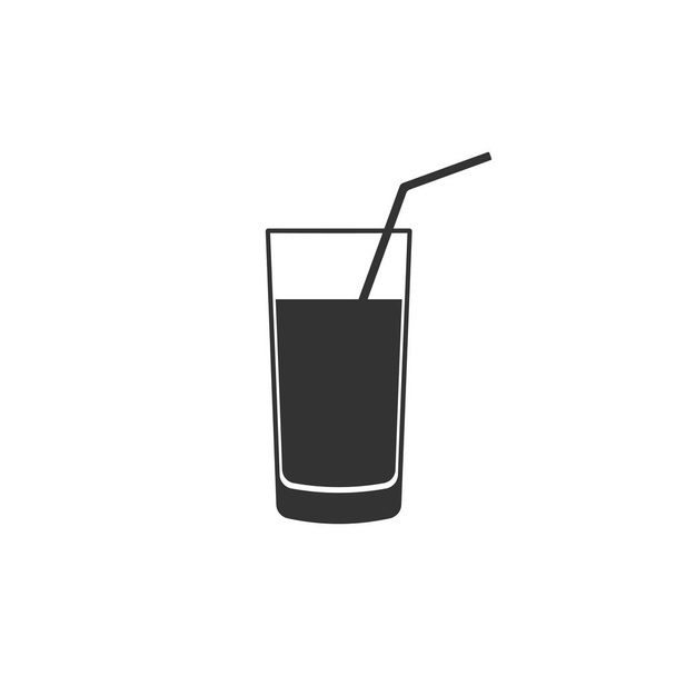 Soft drink icon isolated. Flat design. Vector Illustration - Vector, Image