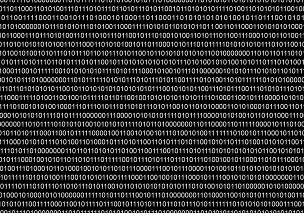 El código binario de la matriz
. - Foto, imagen