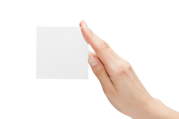 empty business card - Photo, Image
