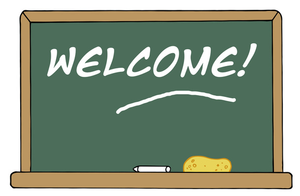 Bienvenue Chalkboard
 - Photo, image
