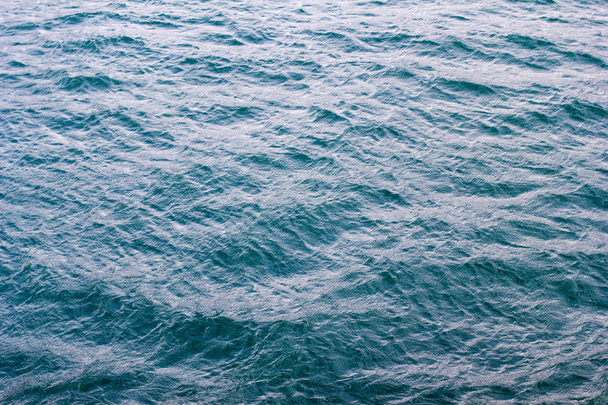 Blue sea surface with waves - Photo, Image