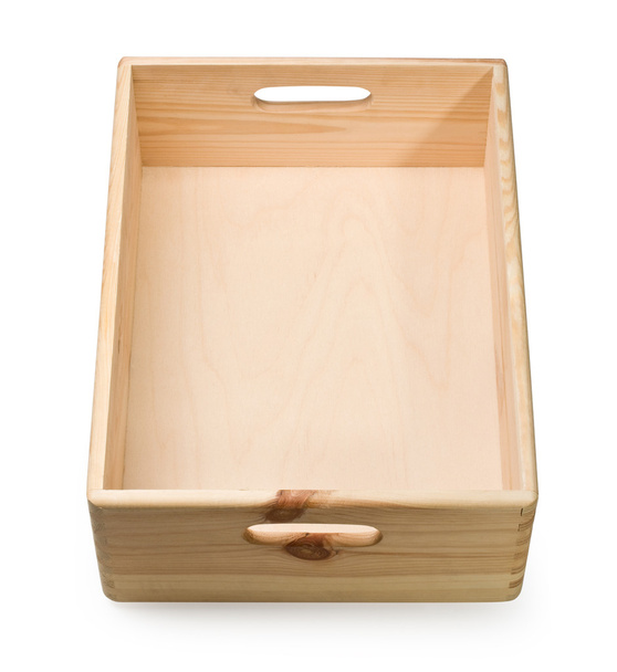 порожній дерев'яний ящик
 - Фото, зображення