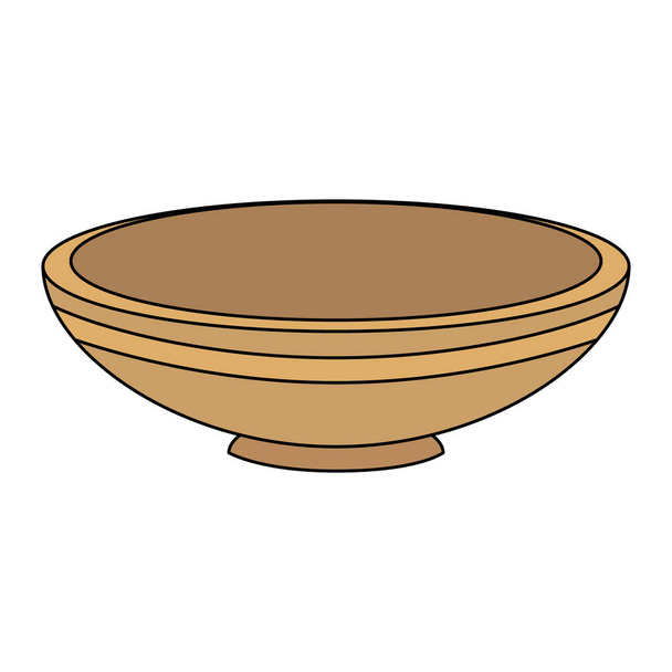 prato árabe ícone cerimonial
 - Vetor, Imagem
