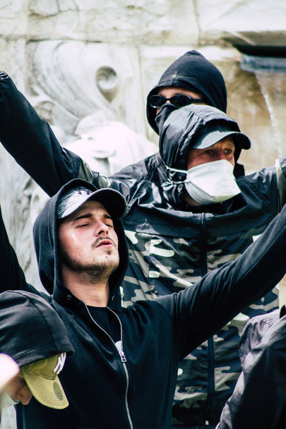 Riot in Frankrijk - Foto, afbeelding