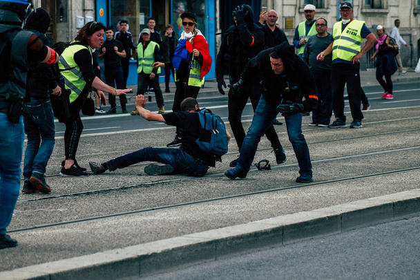 Riot in Frankrijk - Foto, afbeelding