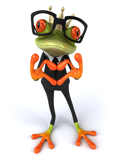 Fun frog - Foto, afbeelding