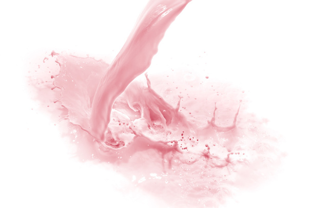 Полуничний молочний сплеск
 - Фото, зображення