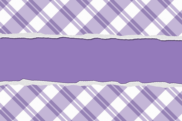 Purple Striped Torn Background for your message or invitation - Photo, Image