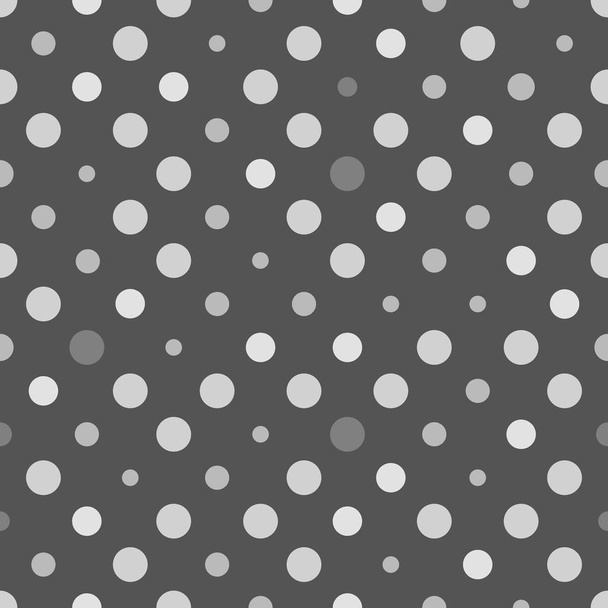 Grey polka dots - Vecteur, image